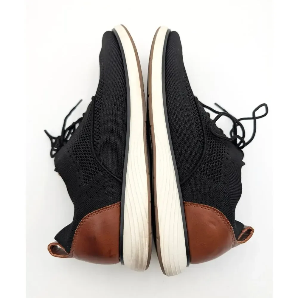 Nordstrom Rack Milo Hybrid Knit Sneaker Derby Shoes Men's Black Size US11M EU44